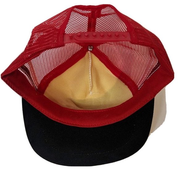 Sport Tex Fisher & Sons Co. Logo Mesh  Snapback Trucker Hat Baseball Cap Vintage - Picture 5 of 5